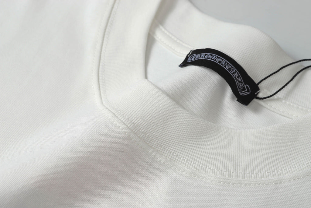 Bubble crew neck printed T-shirt