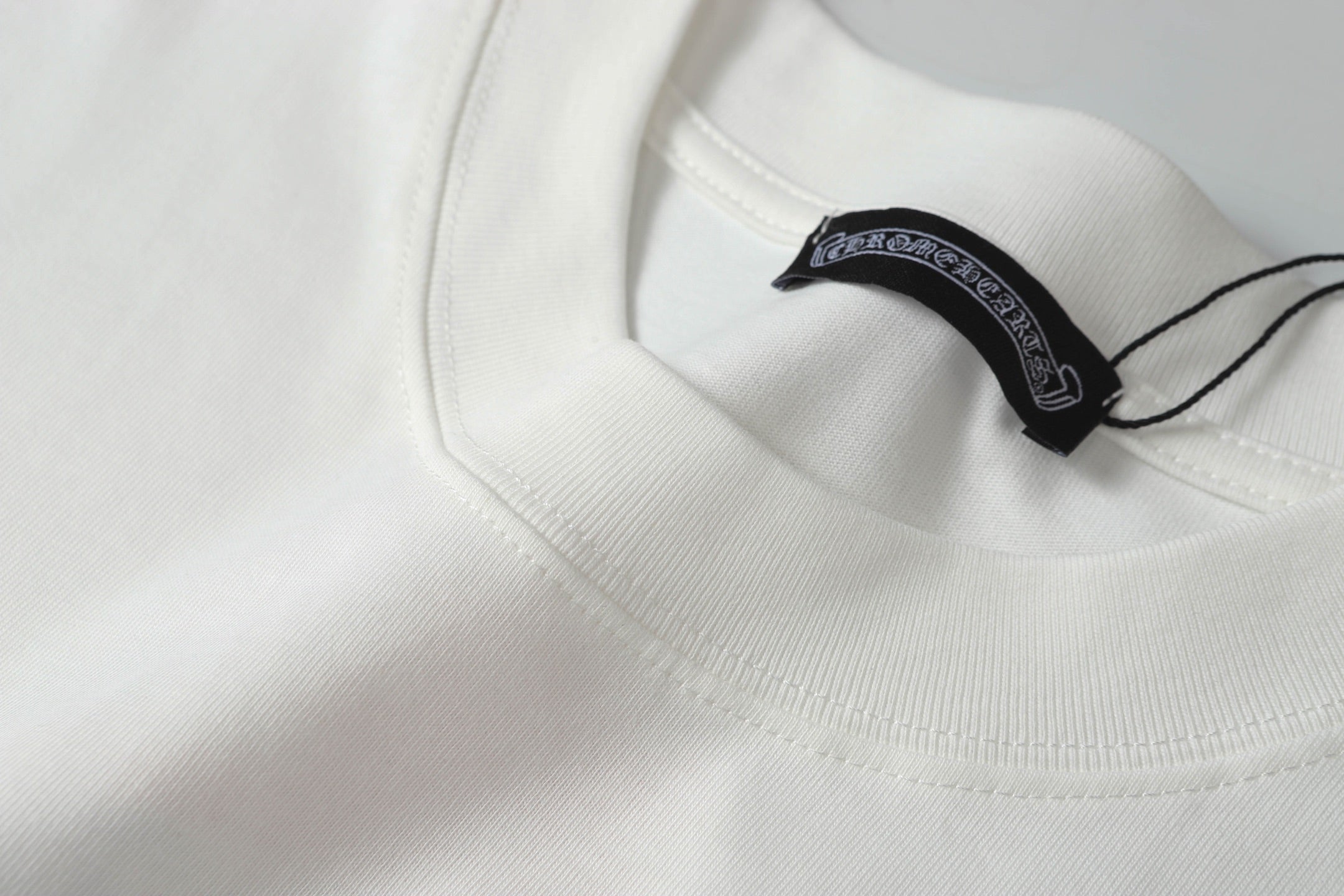 Bubble crew neck printed T-shirt