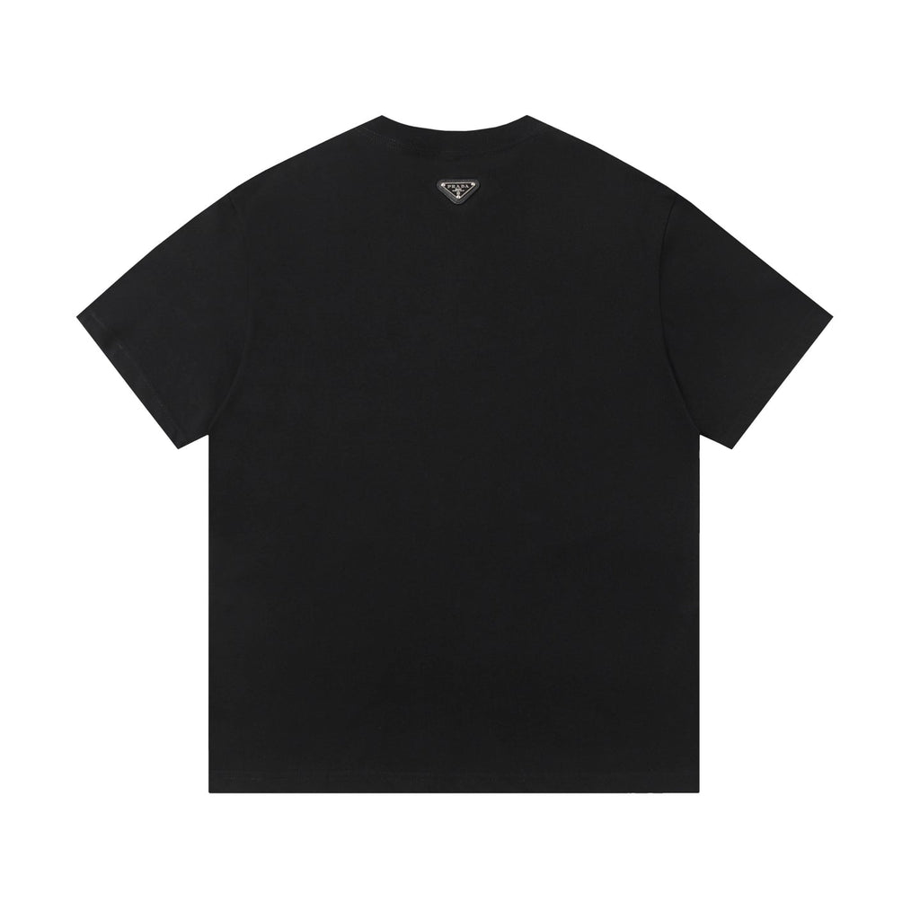 Crew neck cotton T-shirt