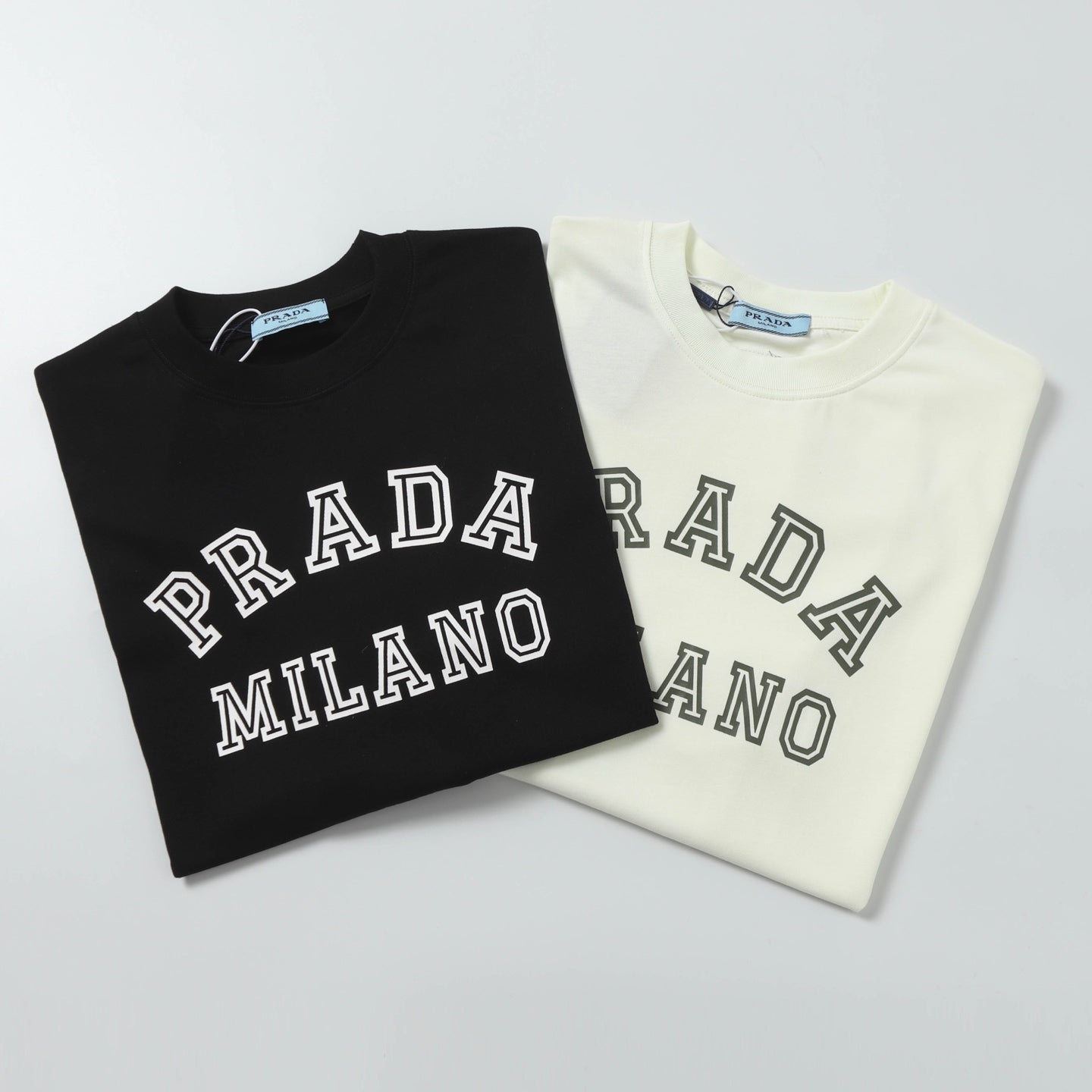 Crew neck cotton T-shirt