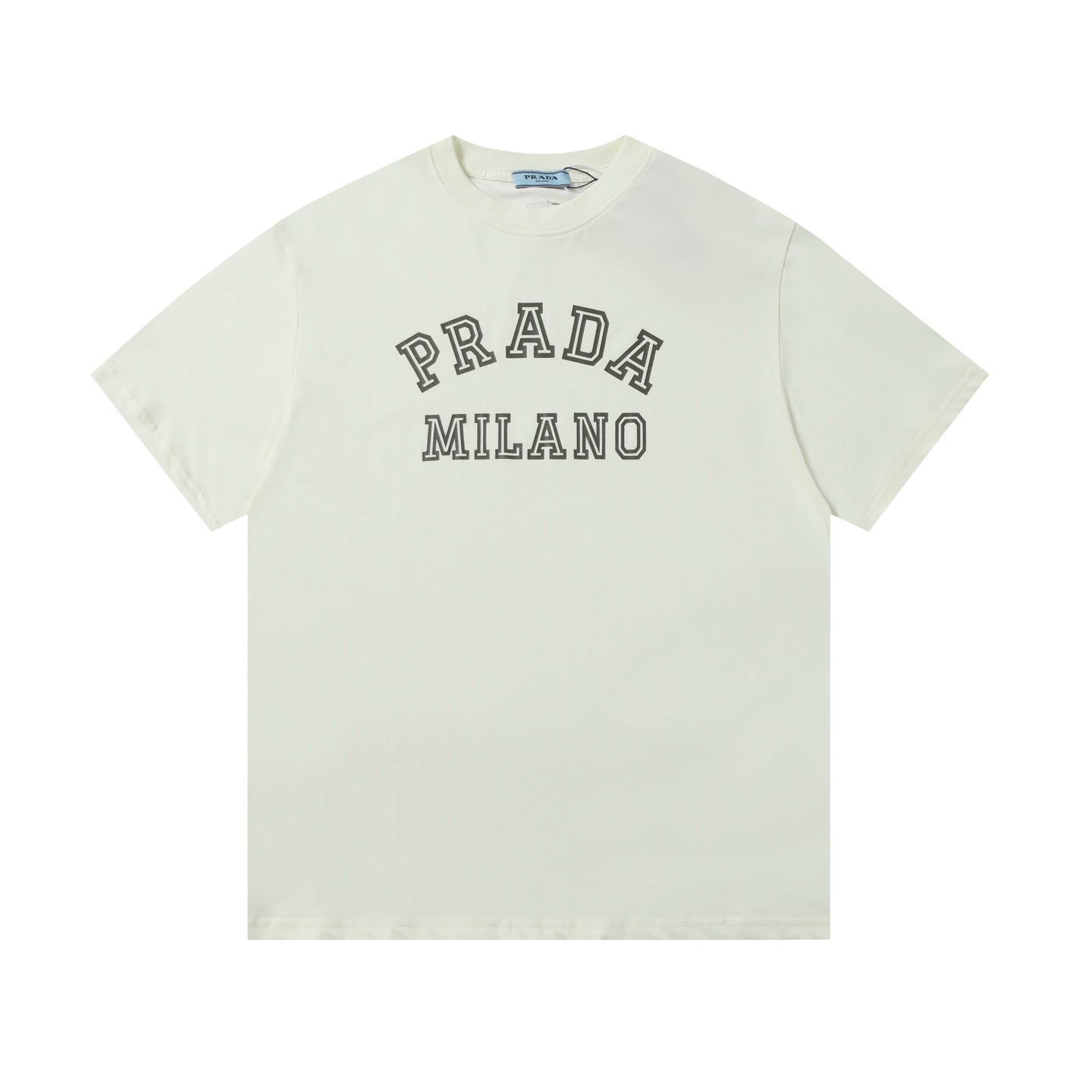 Crew neck cotton T-shirt