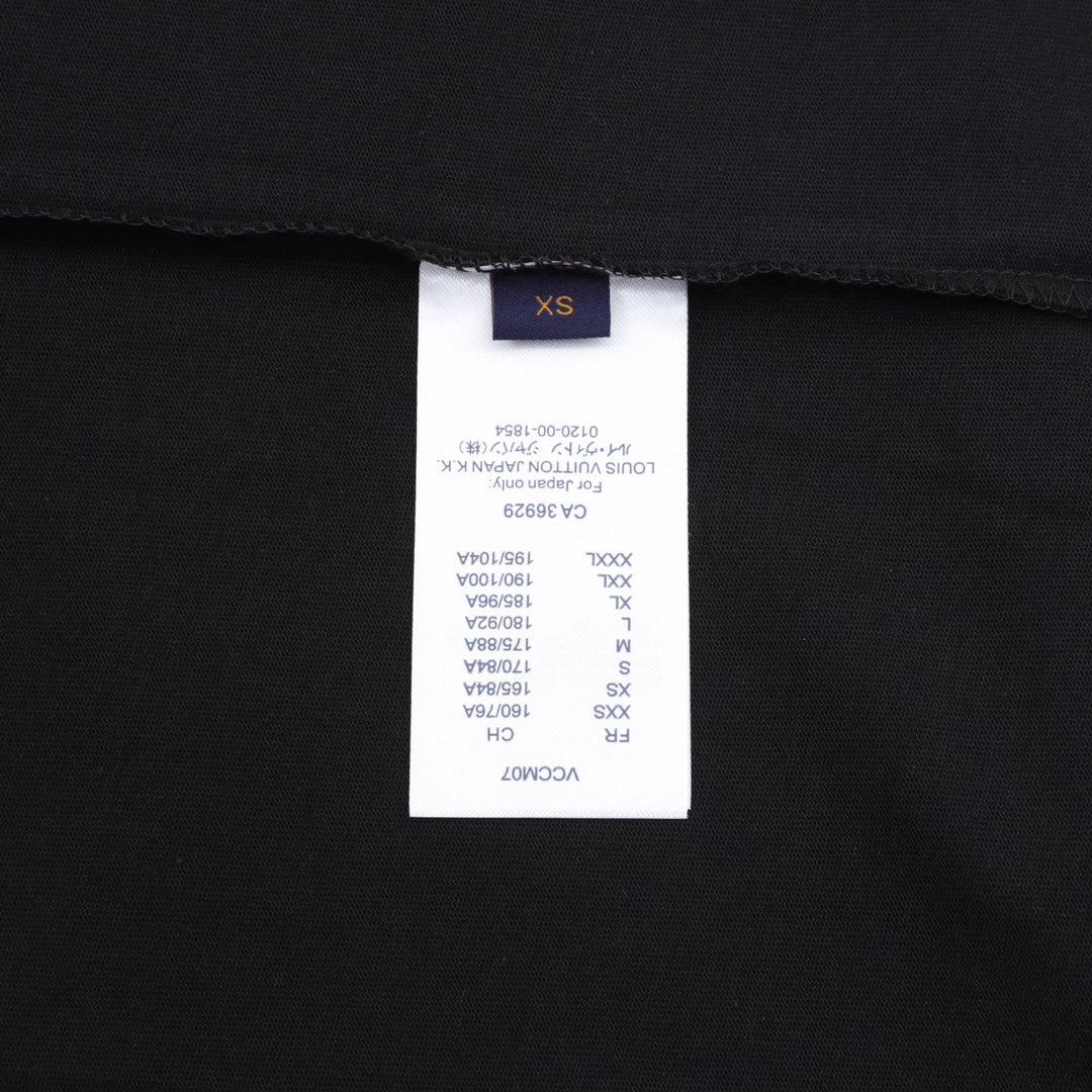 Printed crew neck cotton T-shirt