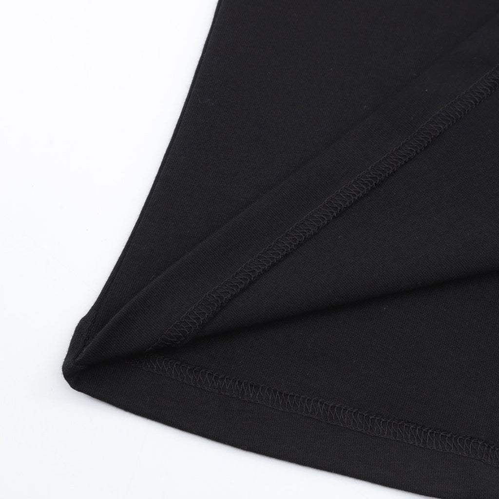 Printed crew neck cotton T-shirt