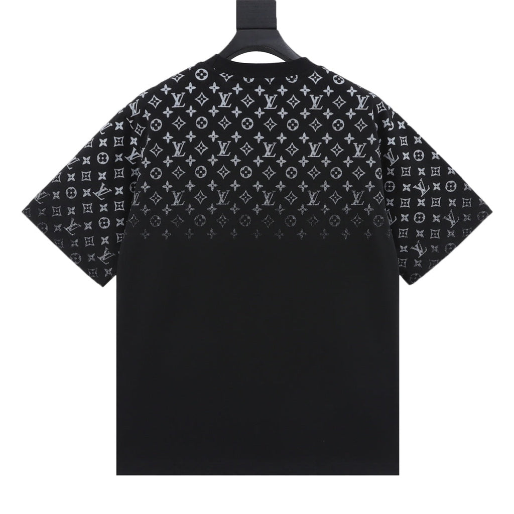 Printed crew neck cotton T-shirt