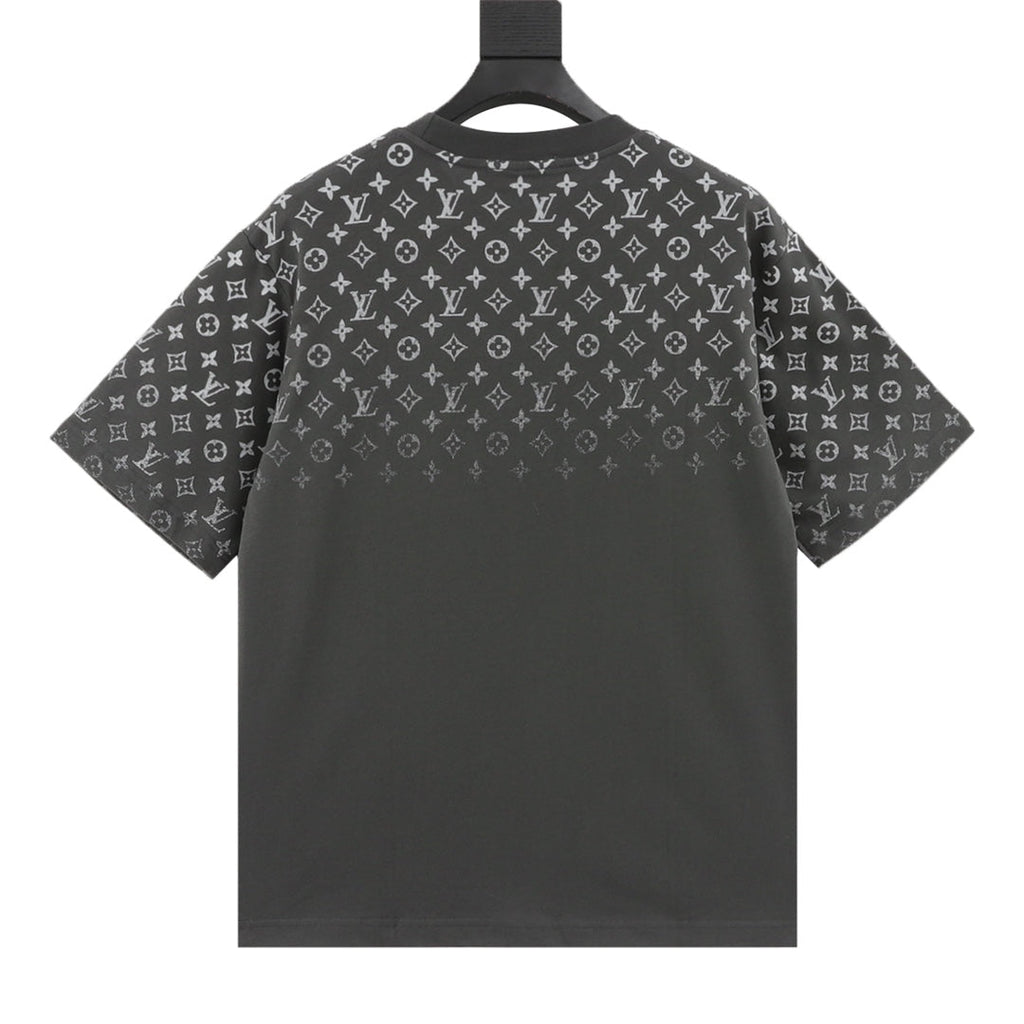 Printed crew neck cotton T-shirt