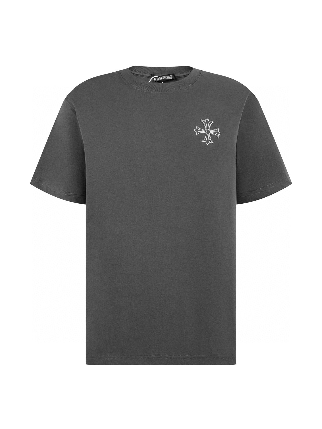 Double-sided embroidered T-shirt