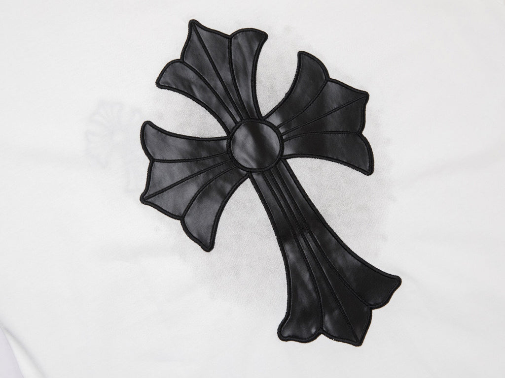 Double-sided embroidered T-shirt