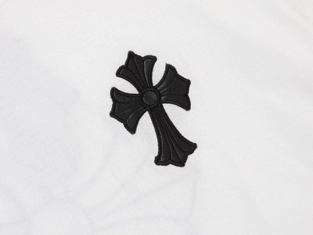 Double-sided embroidered T-shirt