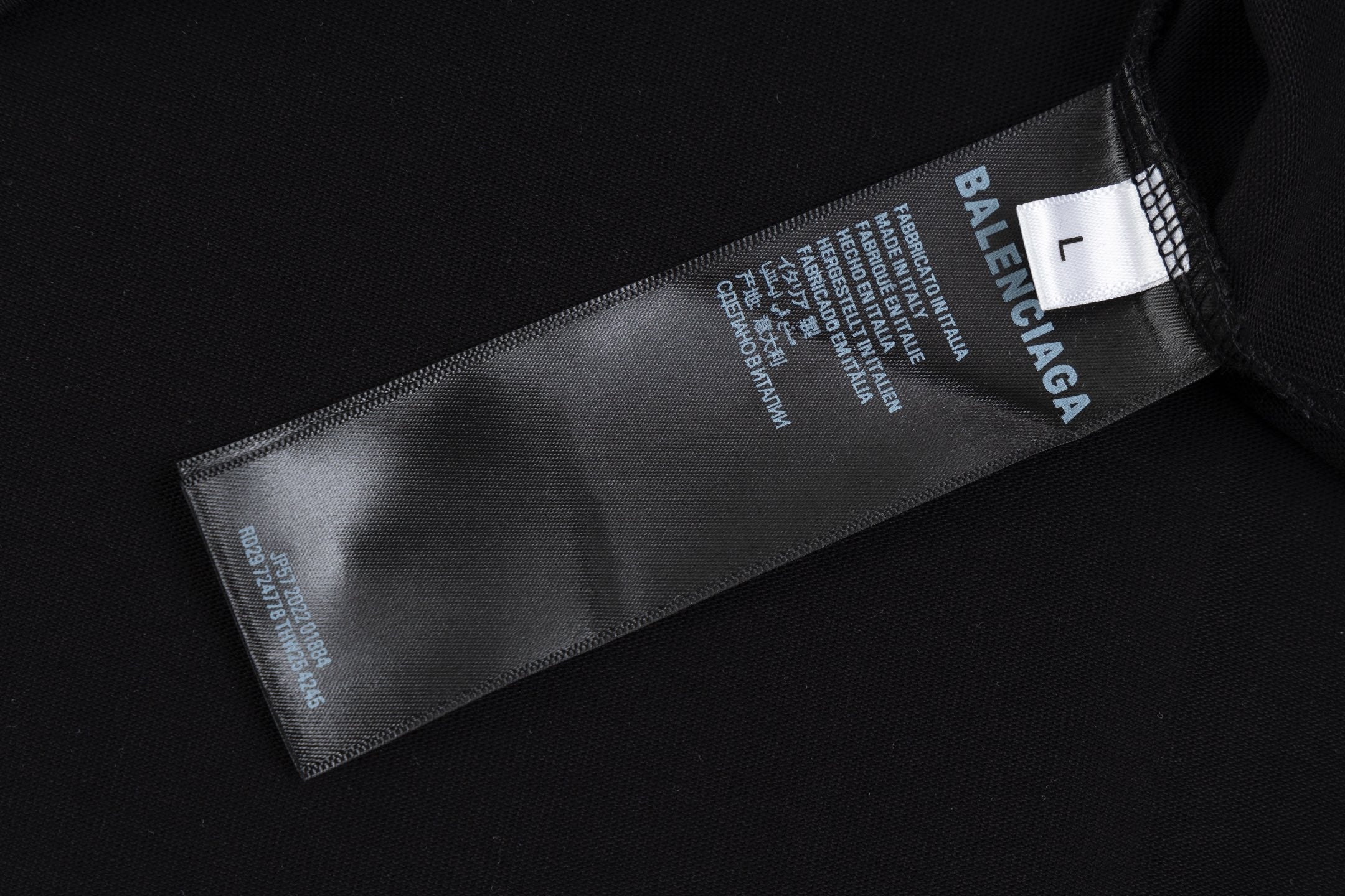 Embroidered crew neck cotton T-shirt