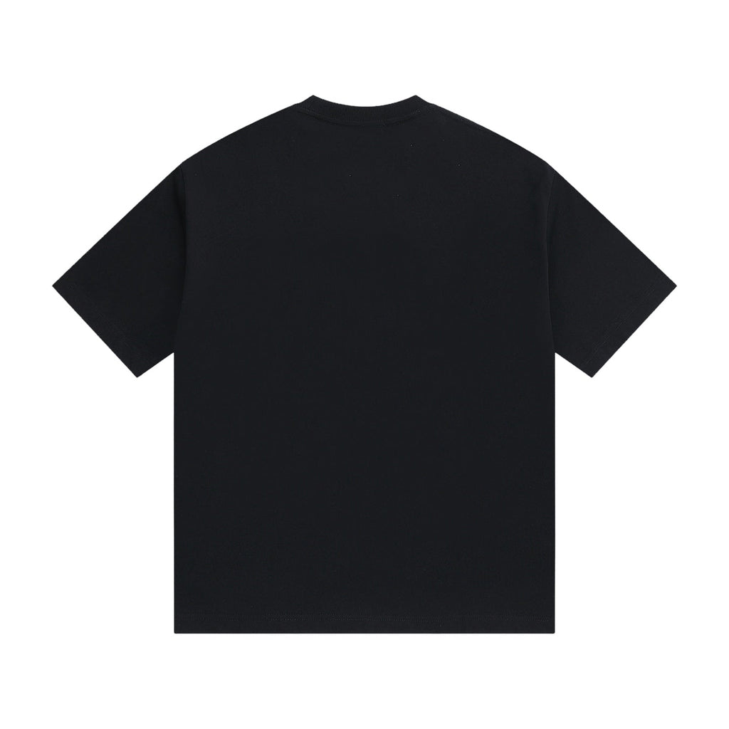 Patch Embroidered Cotton T-Shirt