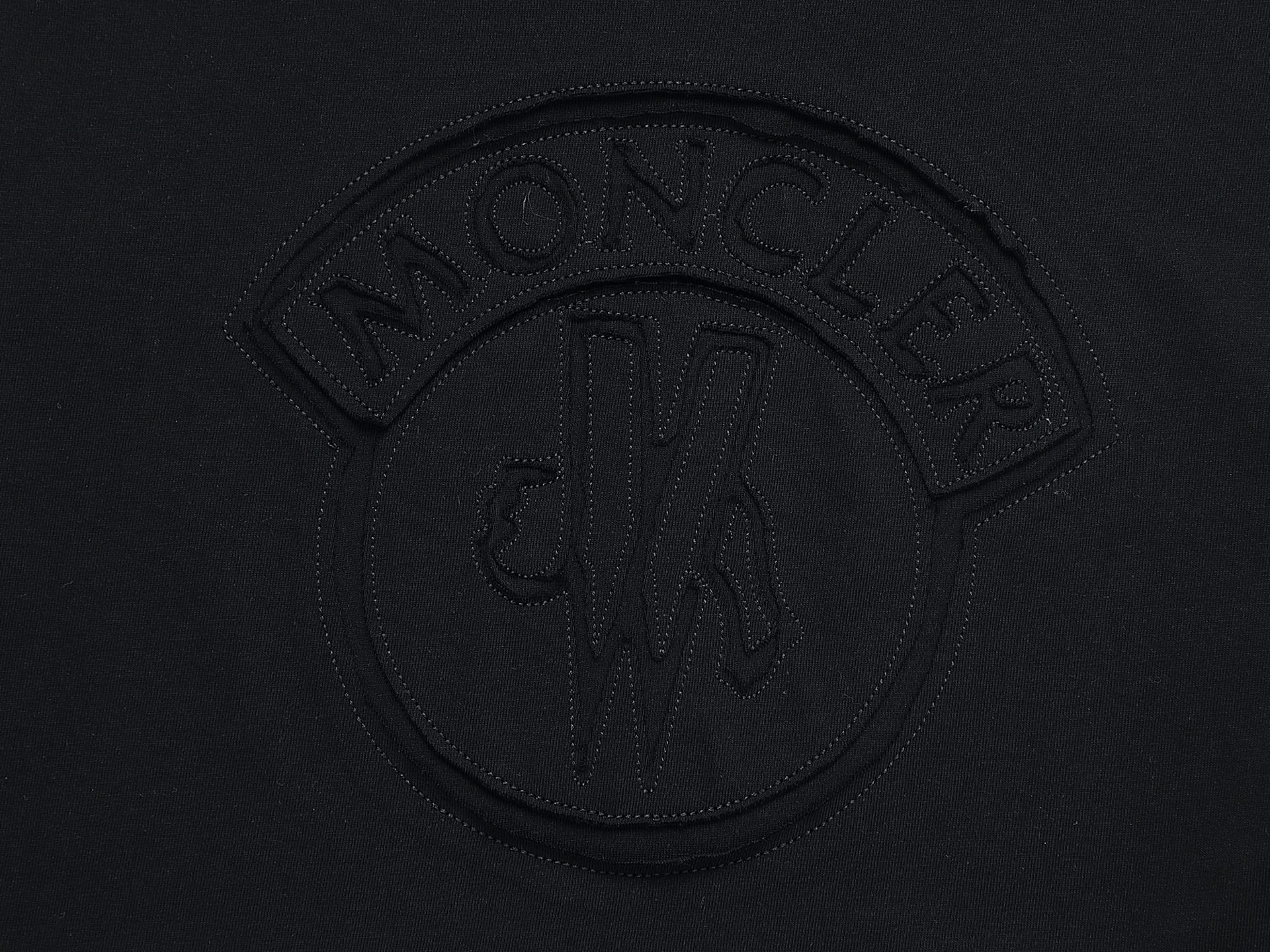 Patch Embroidered Cotton T-Shirt