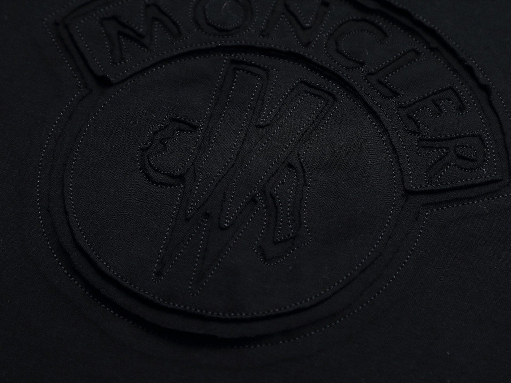 Patch Embroidered Cotton T-Shirt