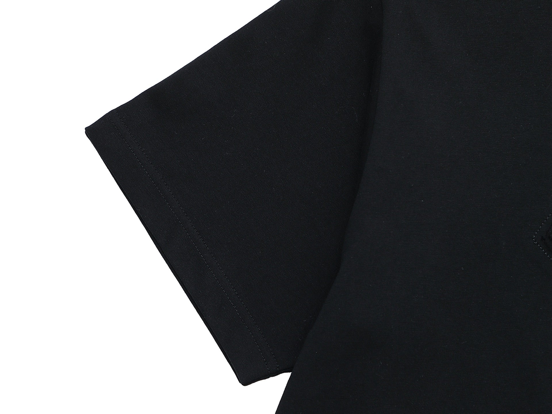 Patch Embroidered Cotton T-Shirt