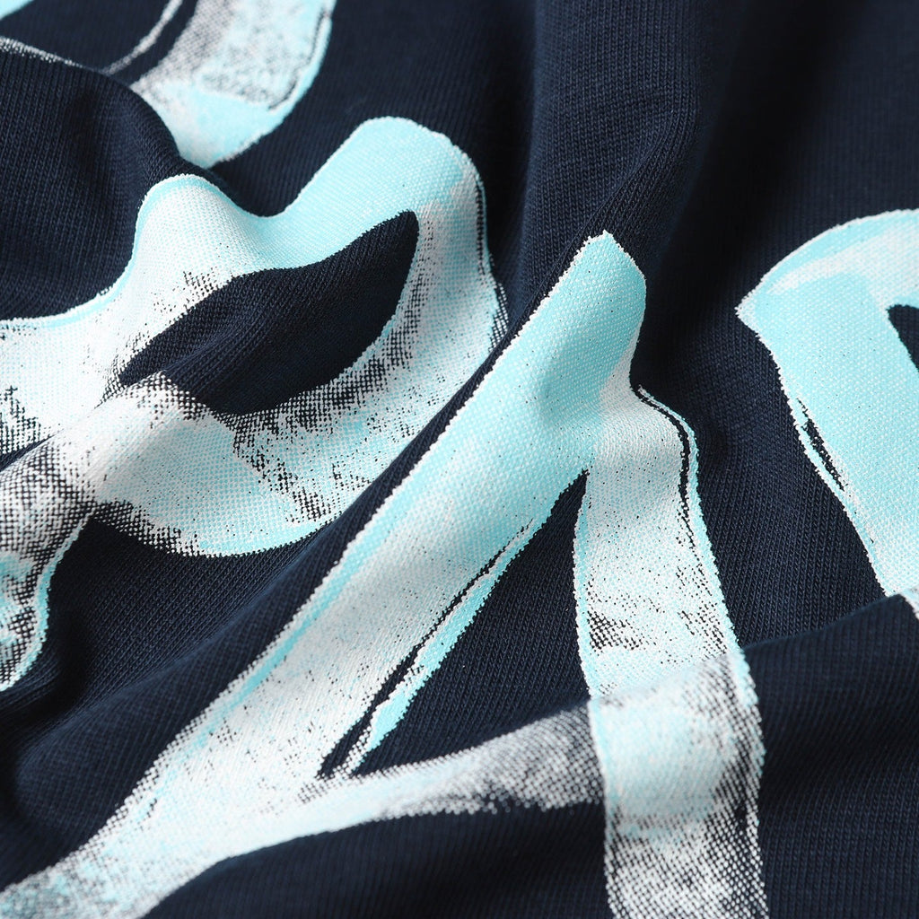 Printed crew neck cotton T-shirt