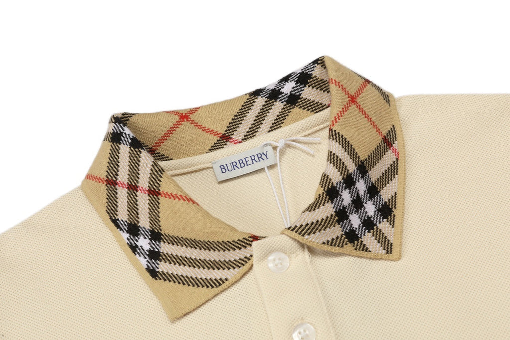 Lapel Cotton Polo Shirt