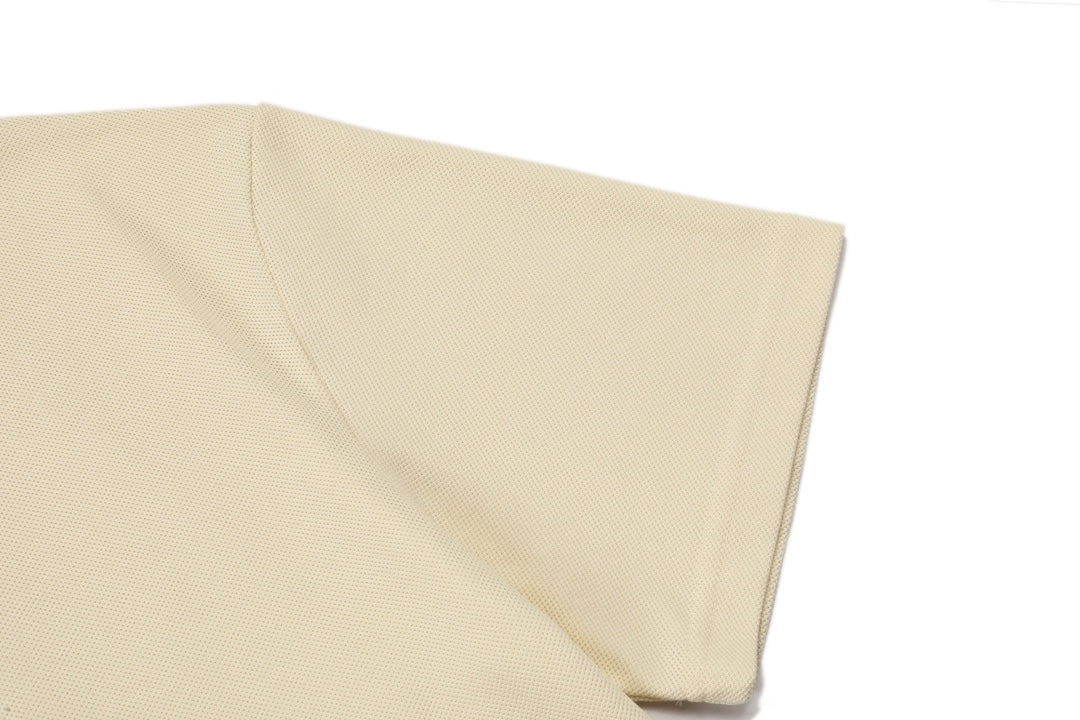 Lapel Cotton Polo Shirt