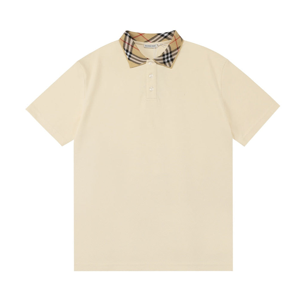 Lapel Cotton Polo Shirt