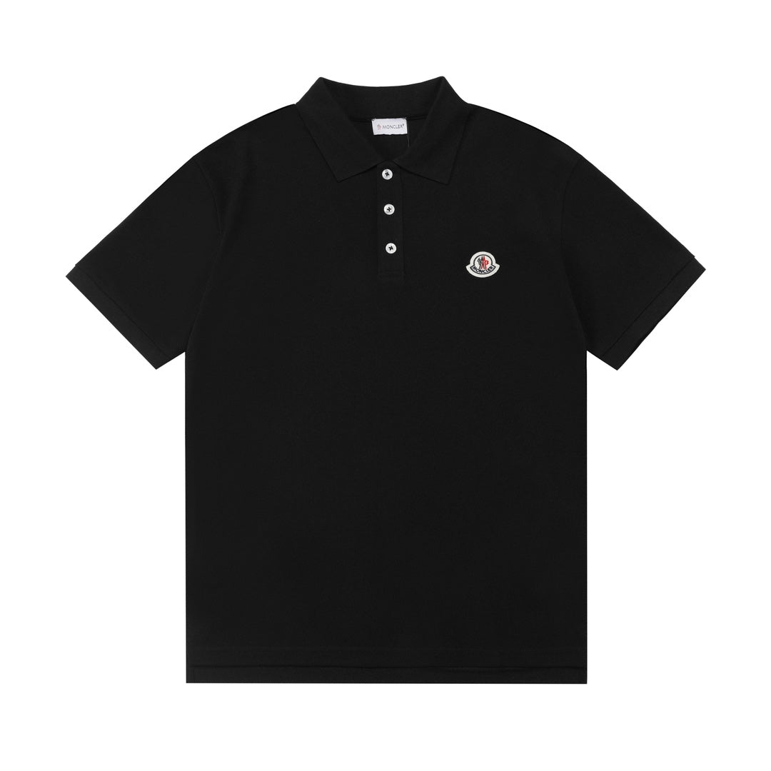 Simple cotton polo shirt