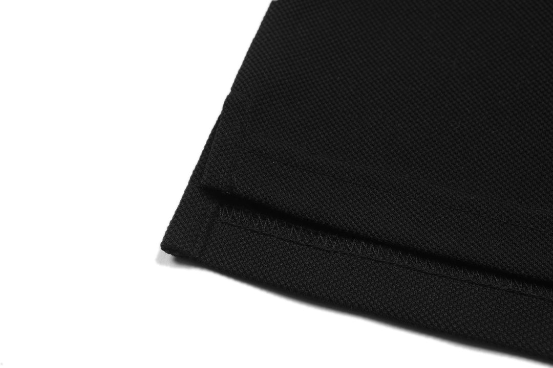 Simple cotton polo shirt