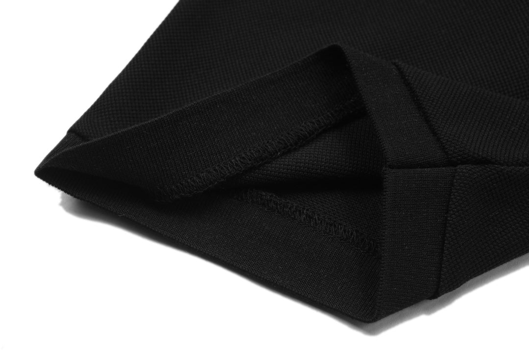 Simple cotton polo shirt