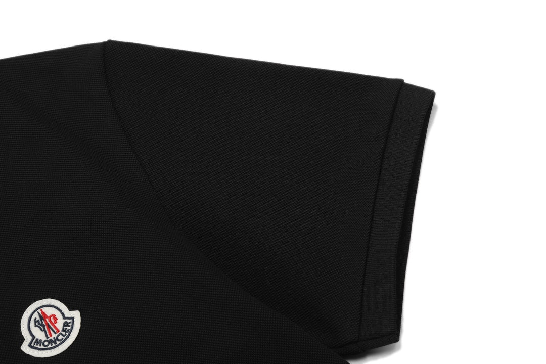 Simple cotton polo shirt