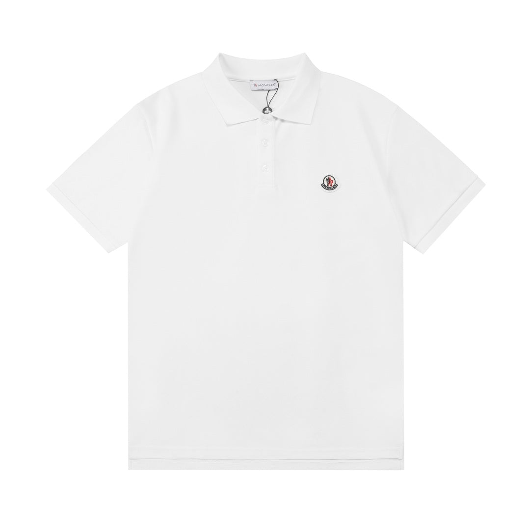 Simple cotton polo shirt