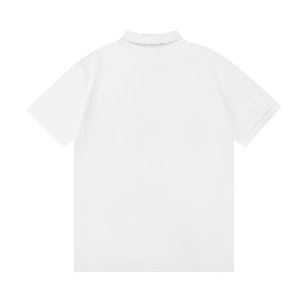 Simple cotton polo shirt