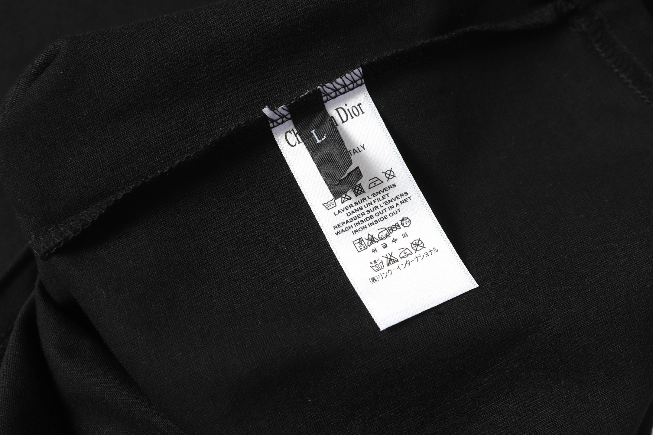 Embroidered cotton T-shirt