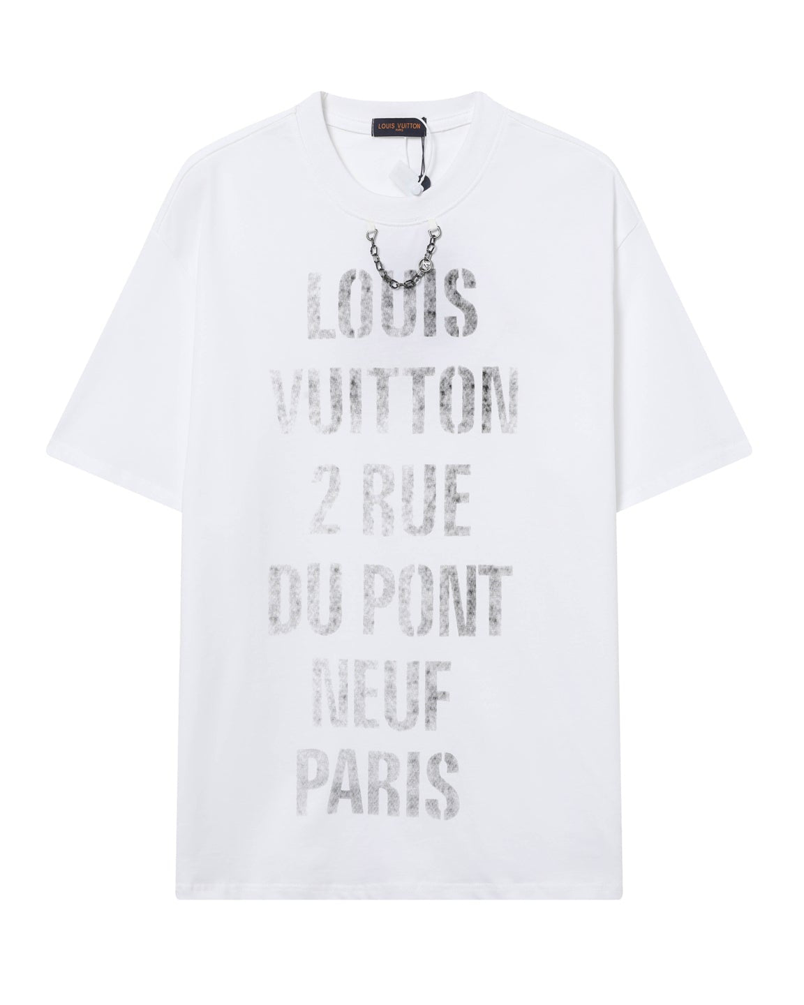 Chain cotton T-shirt