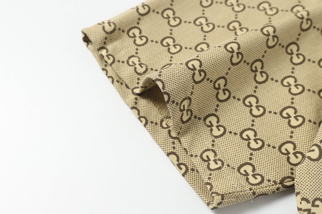 Jacquard rhinestone T-shirt