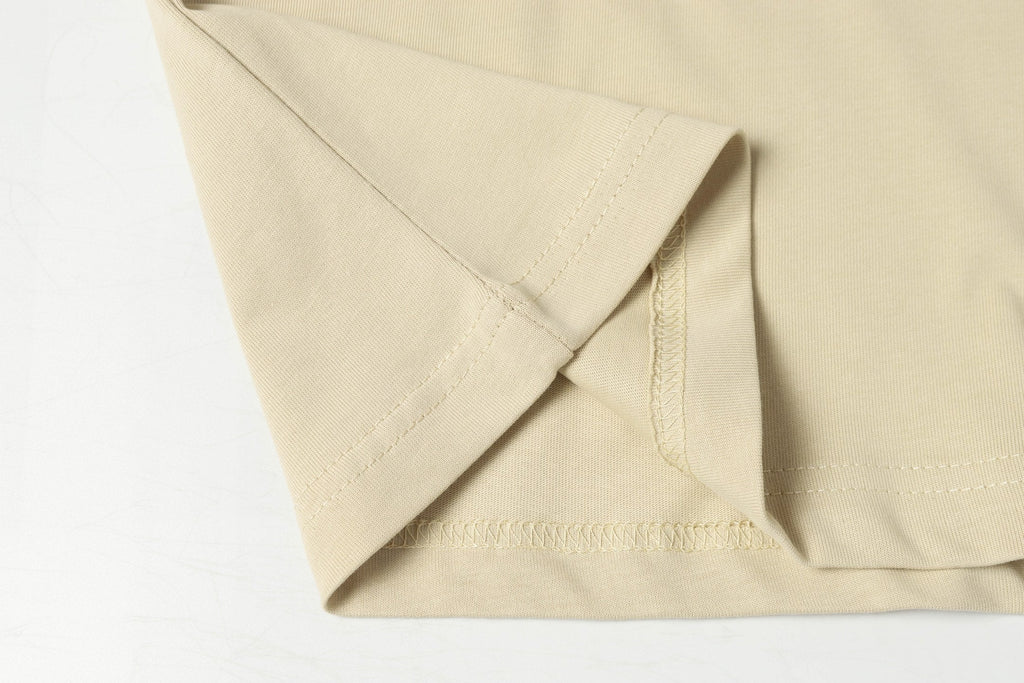 World map print rhinestone T-shirt