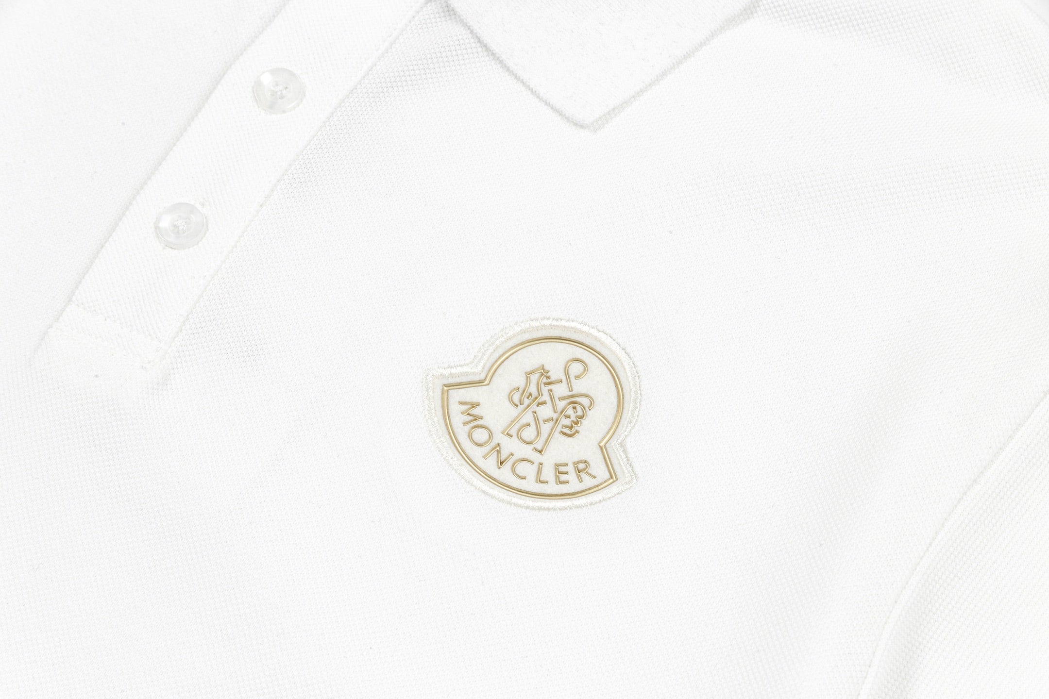 Embroidered cotton polo shirt