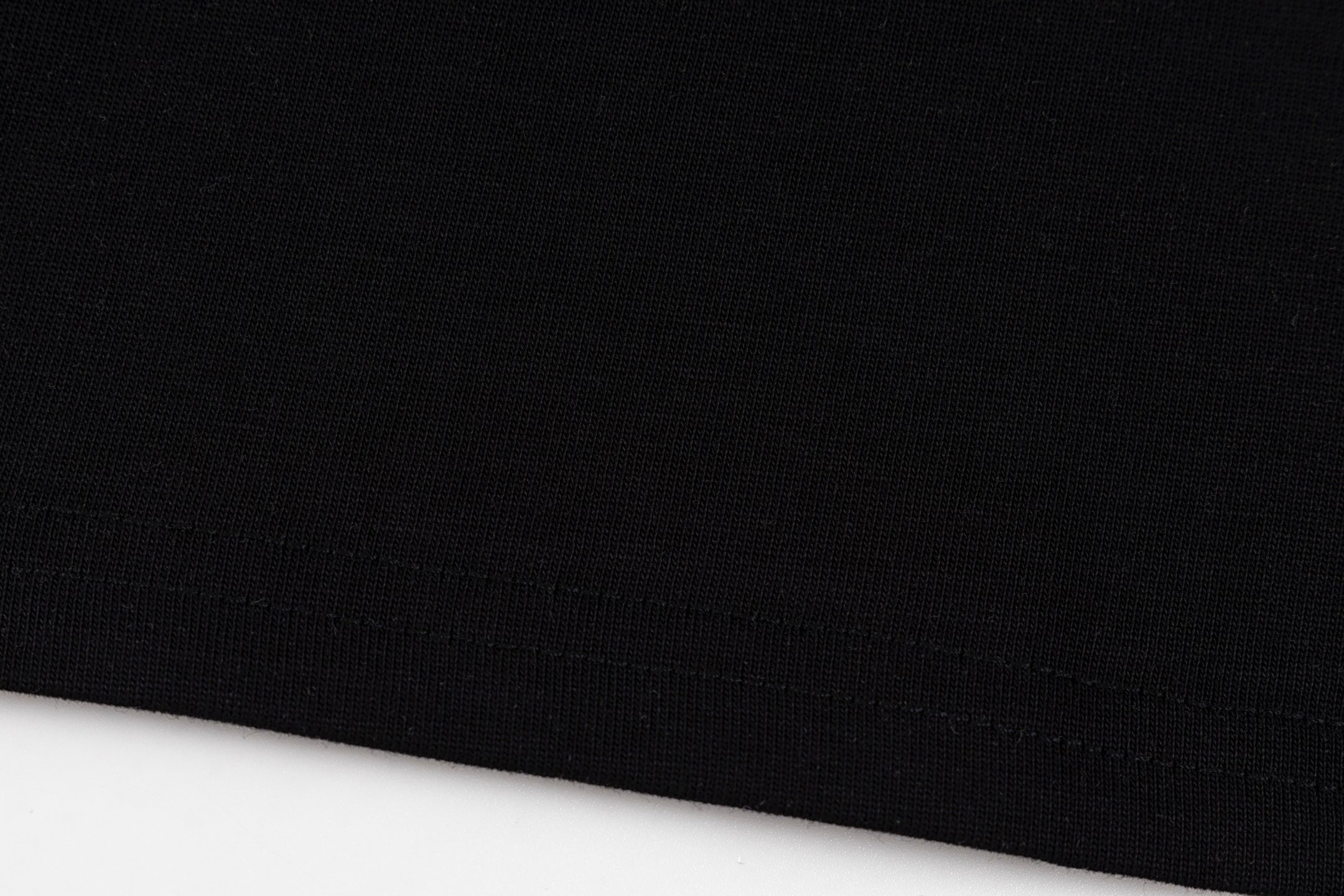 Crew neck printed cotton T-shirt