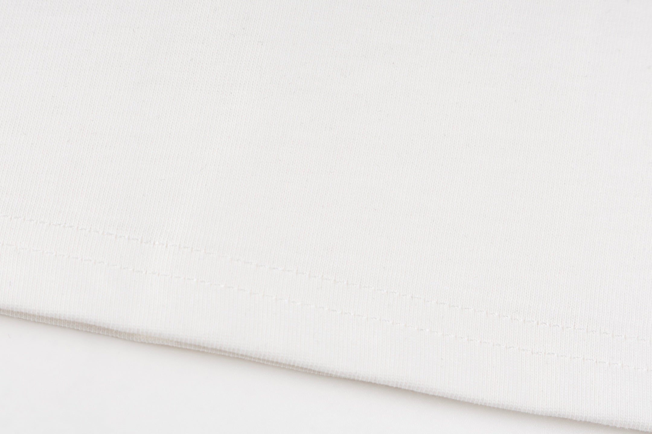 Crew neck printed cotton T-shirt