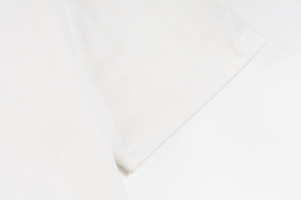 Crew neck printed cotton T-shirt