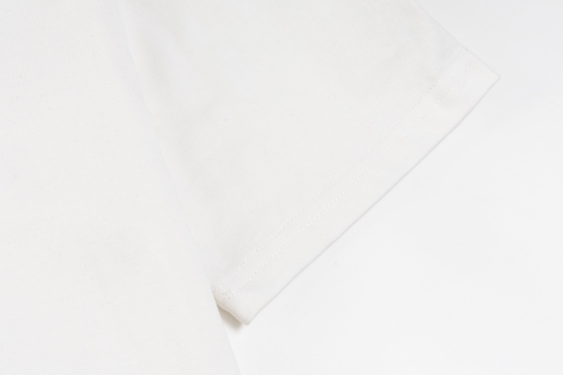 Crew neck printed cotton T-shirt