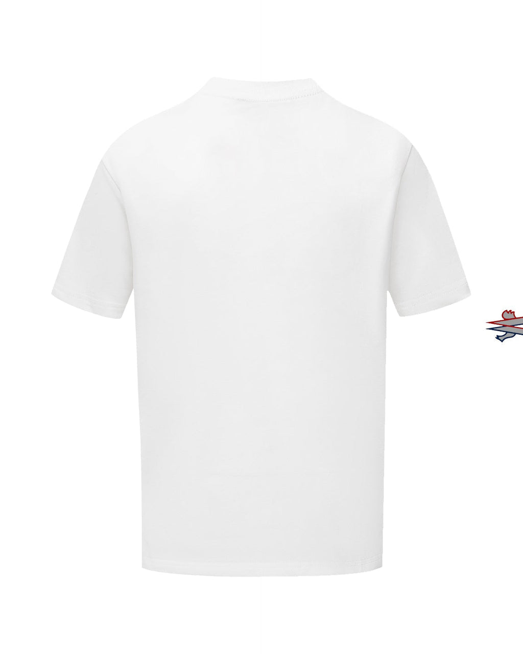 Crew neck printed cotton T-shirt