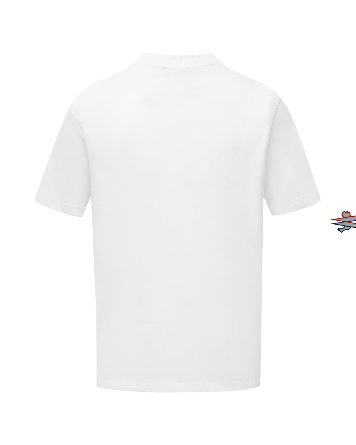 Crew neck printed cotton T-shirt