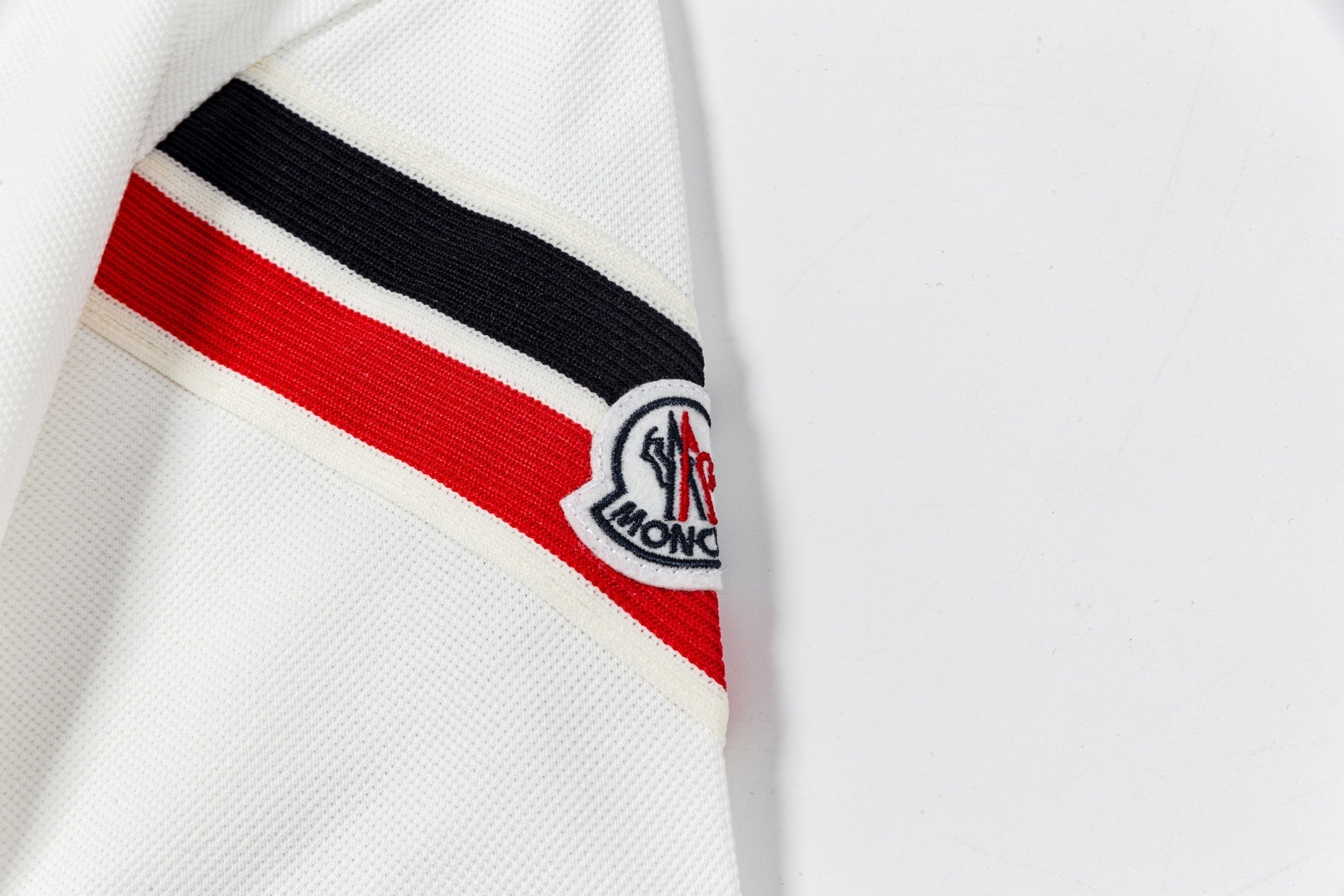 Embroidered cotton polo shirt