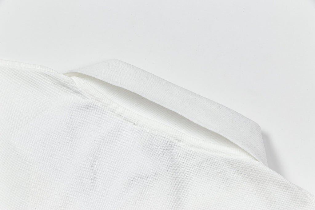 Embroidered cotton polo shirt