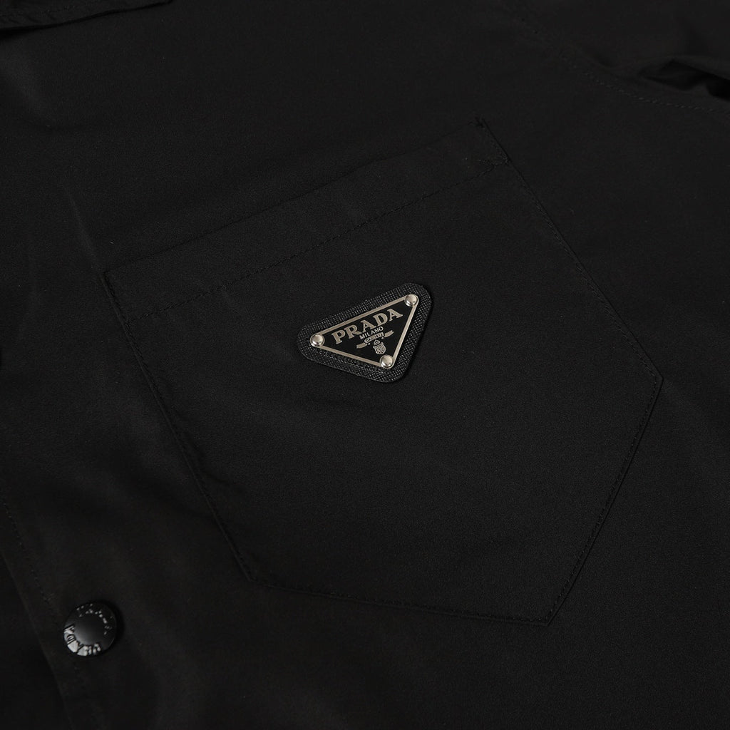 Nylon pocket T-shirt