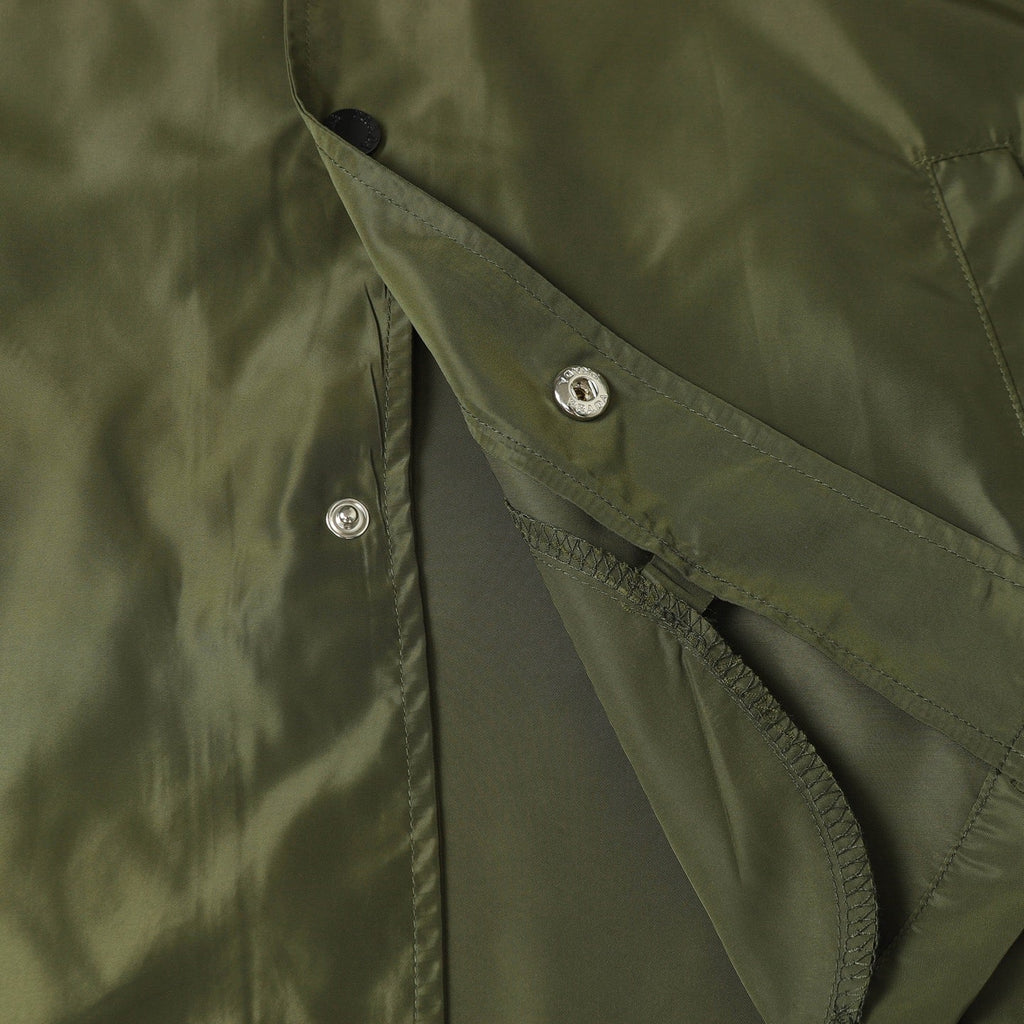 Green Nylon pocket T-shirt