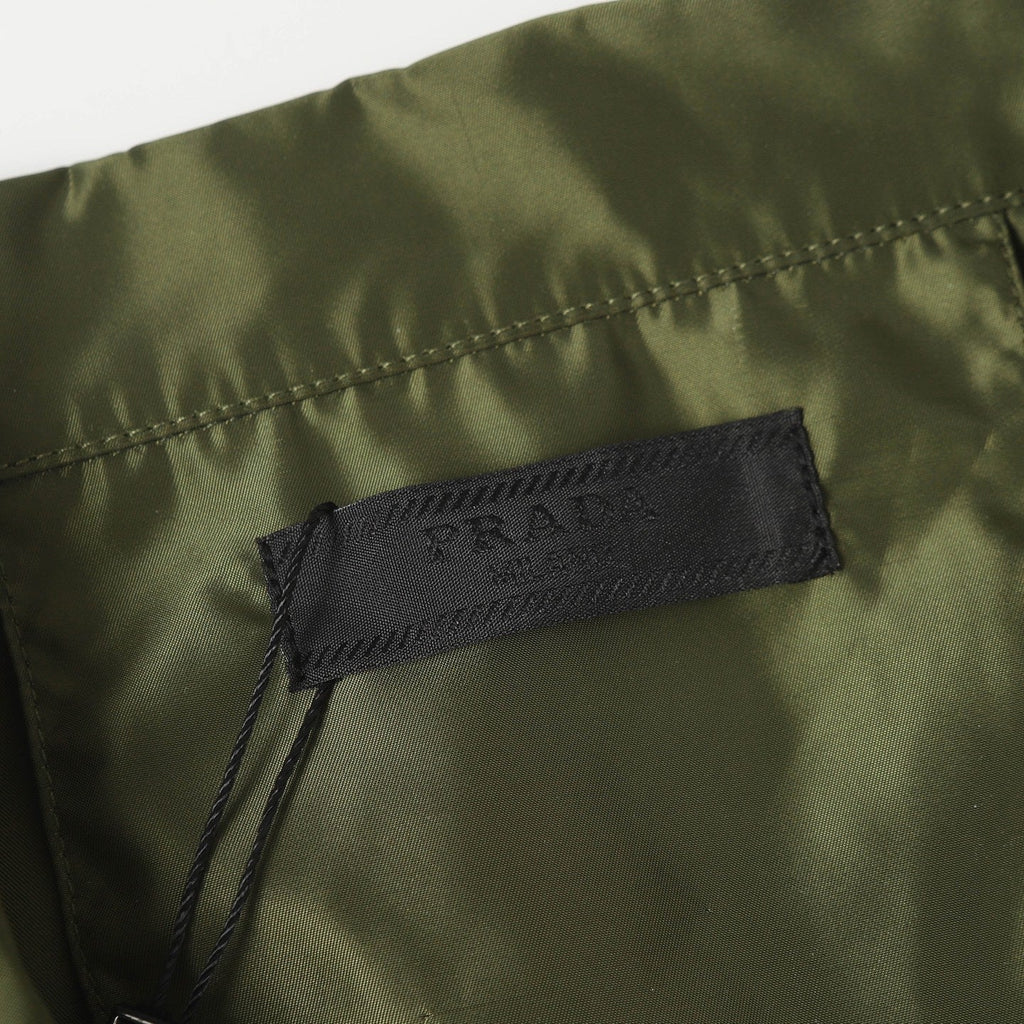 Green Nylon pocket T-shirt