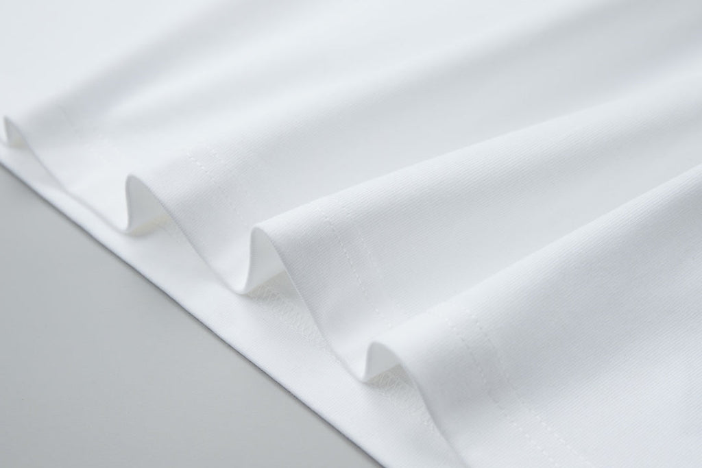 Printed crew neck cotton T-shirt