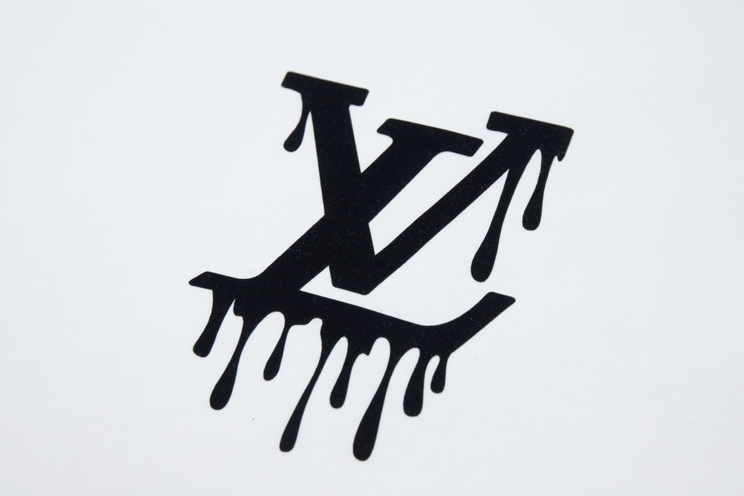 Printed crew neck cotton T-shirt