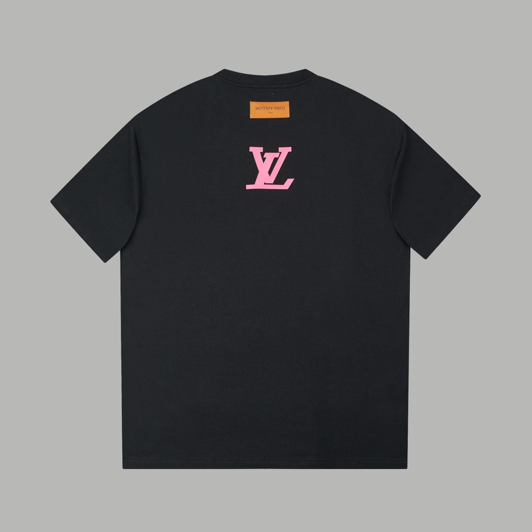 Bubble Embossed Cotton T-Shirt