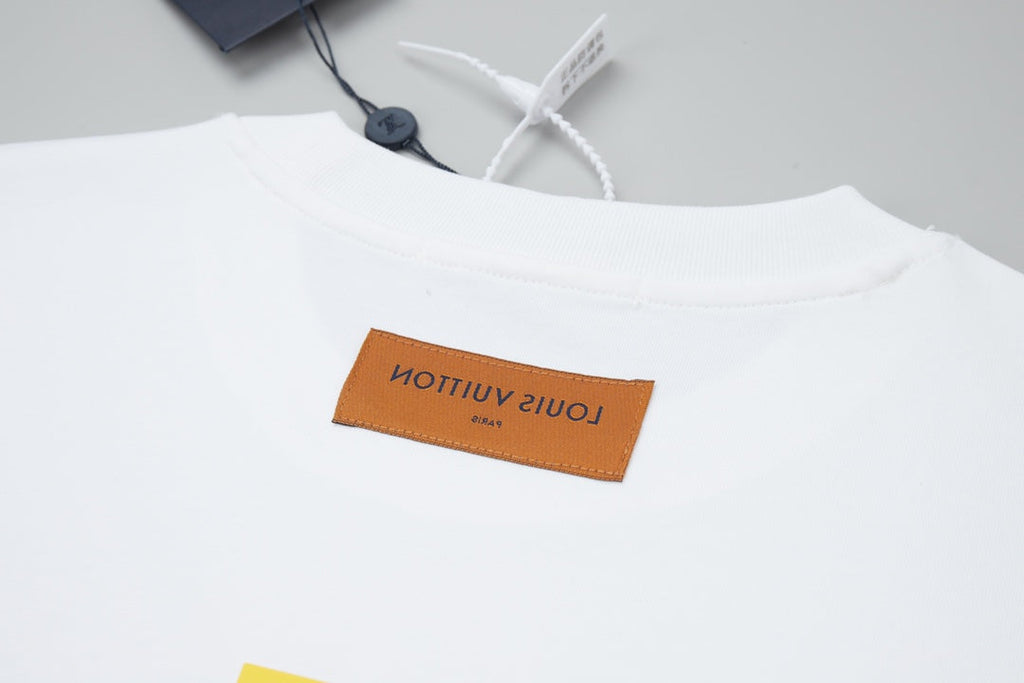 Bubble Embossed Cotton T-Shirt