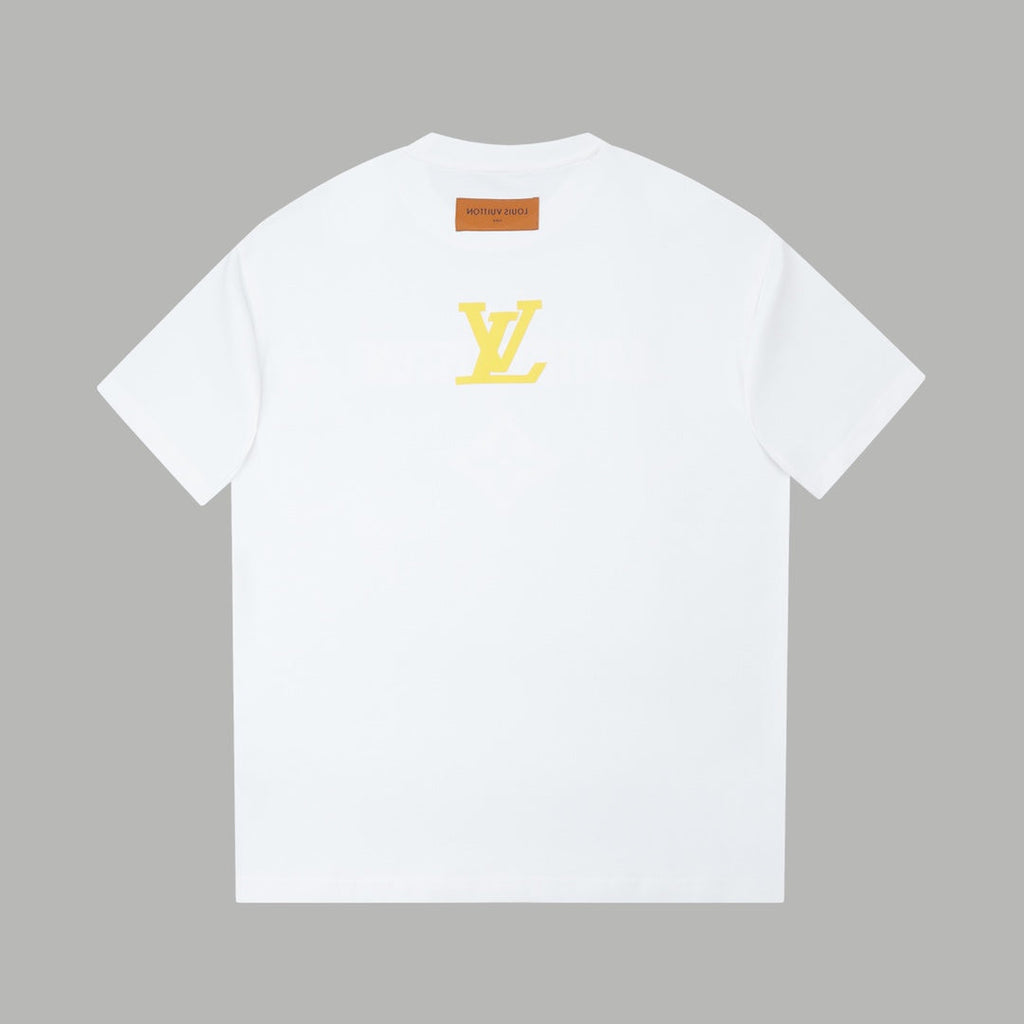 Bubble Embossed Cotton T-Shirt