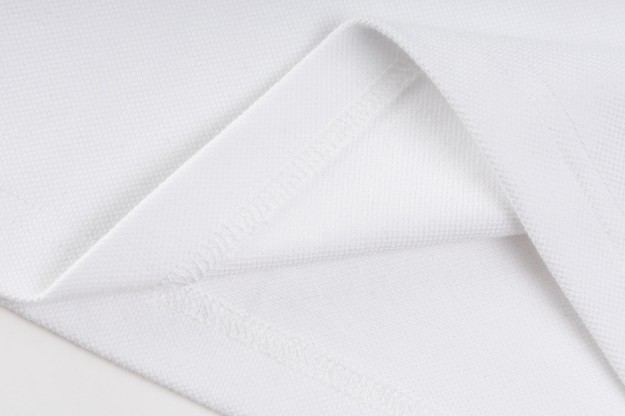 Lapel cotton polo shirt