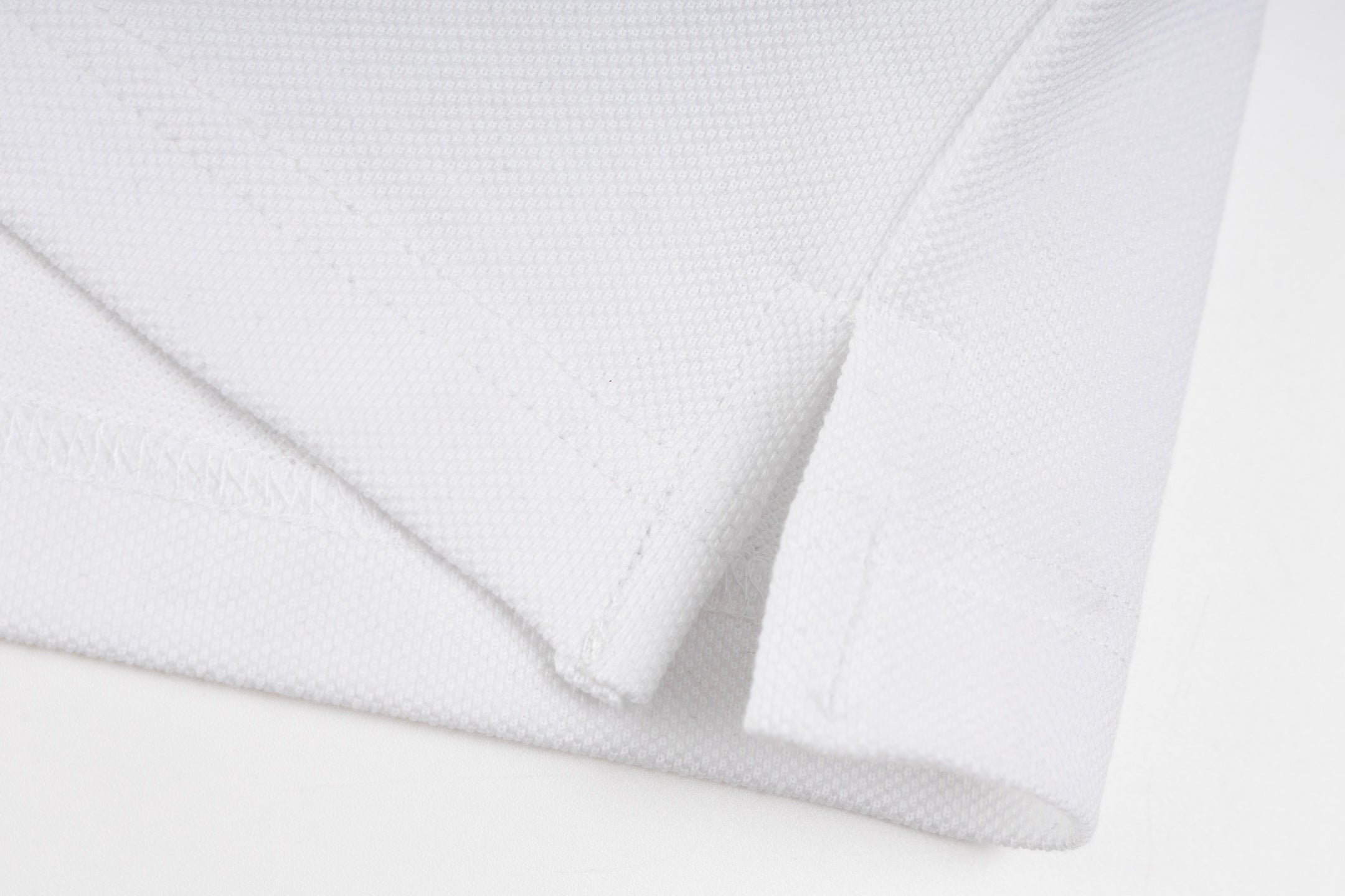 Lapel cotton polo shirt